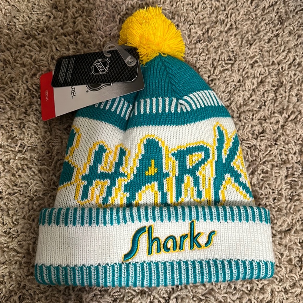 SAN JOSE SHARKS YOUTH BEANIE
